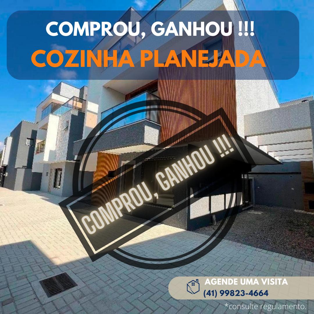 Sobrado à venda com 3 quartos, 208m² - JARDIM DAS AMERICAS,Curitiba