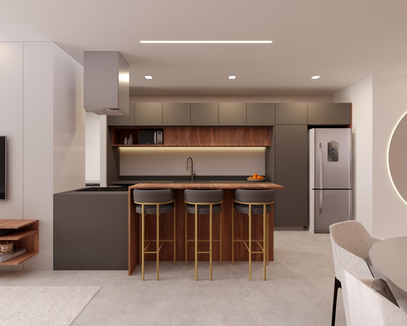 Apartamento à venda com 2 quartos, 69m² - BACACHERI,Curitiba